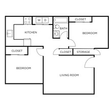 2x1 Small 6-1064 floor plan